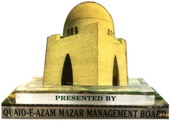 Awarded for Timely Completion of Project by President Gen. Pervez Musharaf
